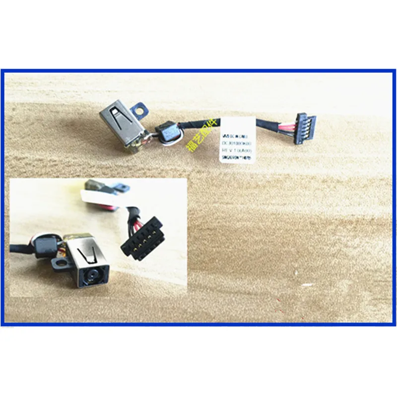 

New Laptop DC Power Jack Cable Charging Connector Port Wire Cord For DELL XPS 12 9Q23 9Q33 XPS 12D P20S