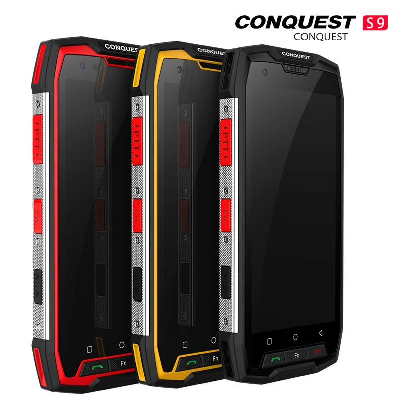 Conquest S9 водонепроницаемый смартфон с IP68 Android 7 1 5 дюймов FHD 6 ГБ Оперативная память 64
