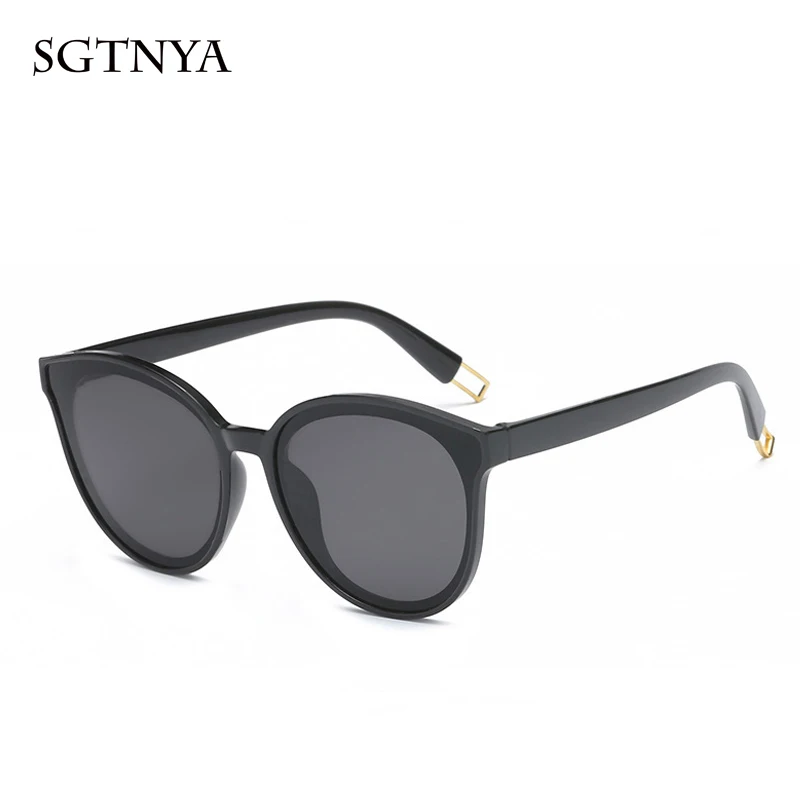 SGTNYA new cat eye sunglasses retro bright brand designer trend glasses UV400 | Аксессуары для одежды
