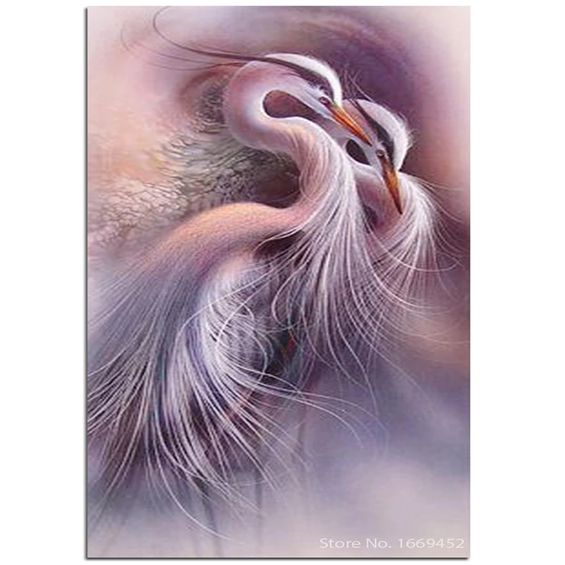 Сделай Сам Алмазная мозаичная икона Фэнтези тени вышивка блестки Узор Животные