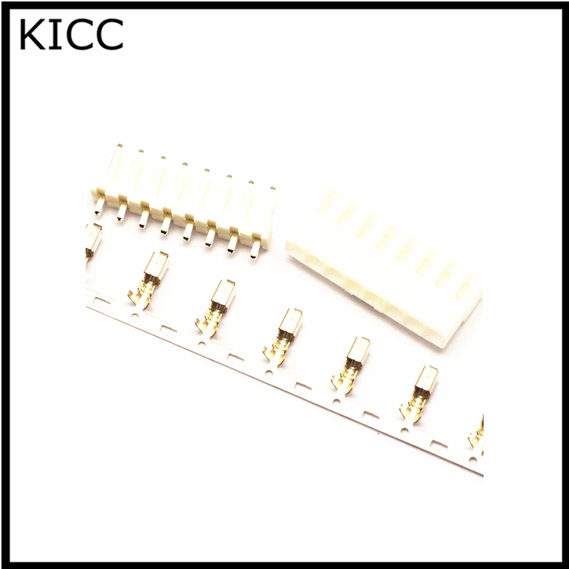 VH3.96 5P Straight pin Connecting terminal VH 3.96mm 5Pin Connector Plug+Socket+Metal reed 10Sets | Обустройство дома