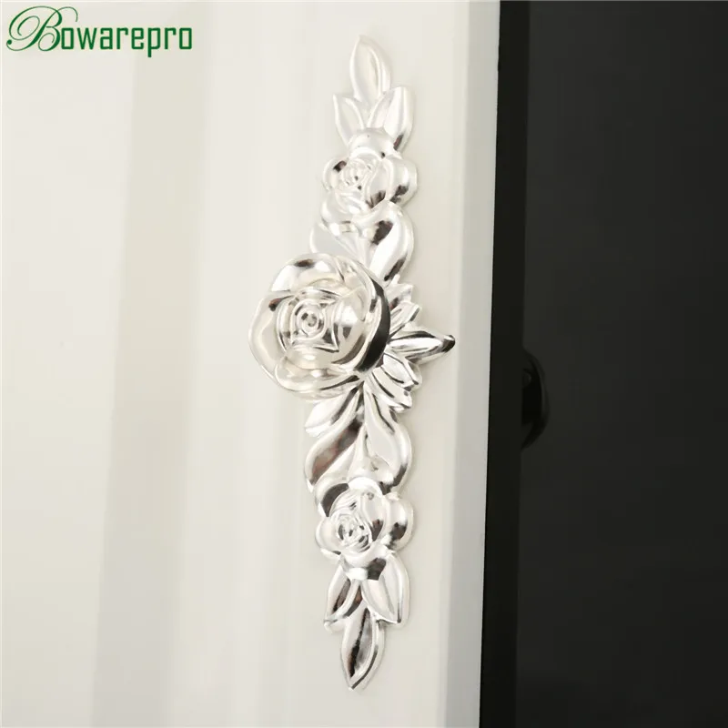Мебельные ручки bowarepro Rose Tiradores Para Cajones дверные ручки комода ручка кухонного шкафа Ручка для дверцы шкафа