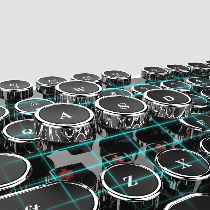 diy key cap retro steam punk typewriter mechanical keyboard keycap 104 87 standard keys for gaming gamer keyboard key cap free global shipping