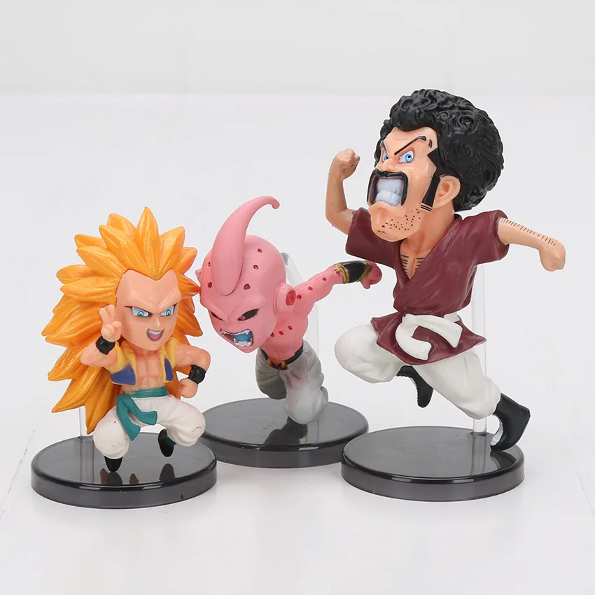 30 шт. коробка WCF битва Saiyans набор фигурок Gohan Goku Vegeta Broly Majin Boo модель куклы Dragon Ball Z коллекционная фигурка игрушка