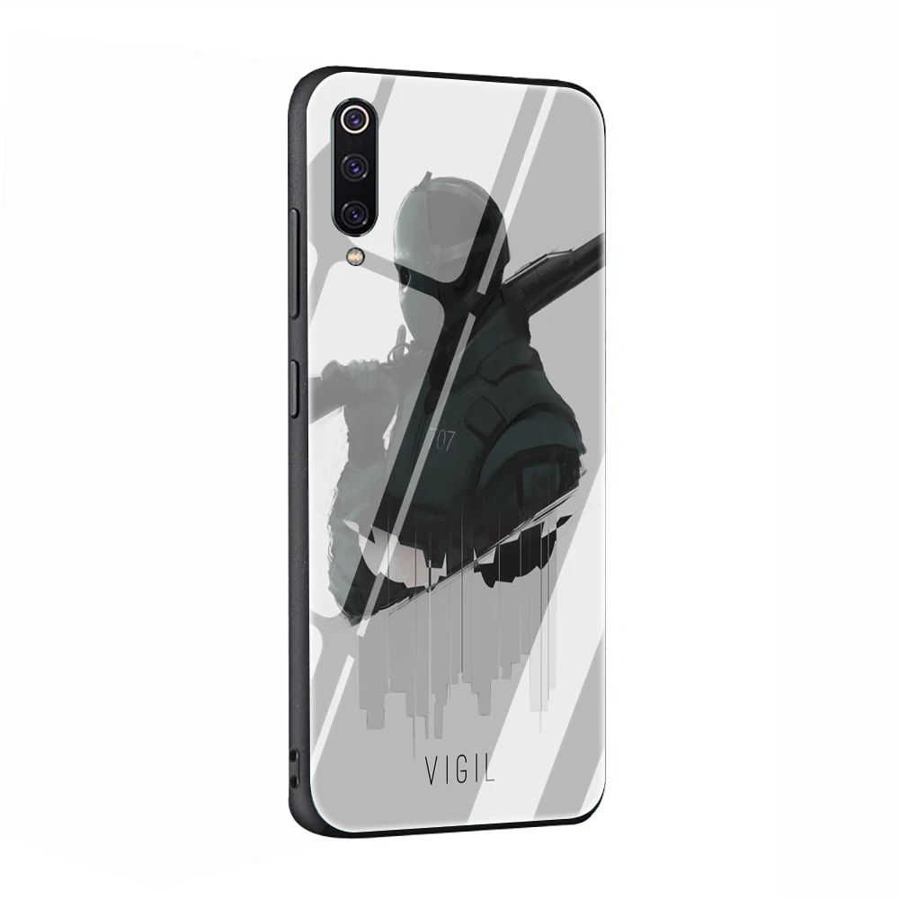 G10 Чехол для телефона из закаленного стекла Rainbow Six Siege для Xiaomi mi 8 9 Red mi 4X 6A Note 5 6 7 Pro Pocophone F1 - Цвет: G10