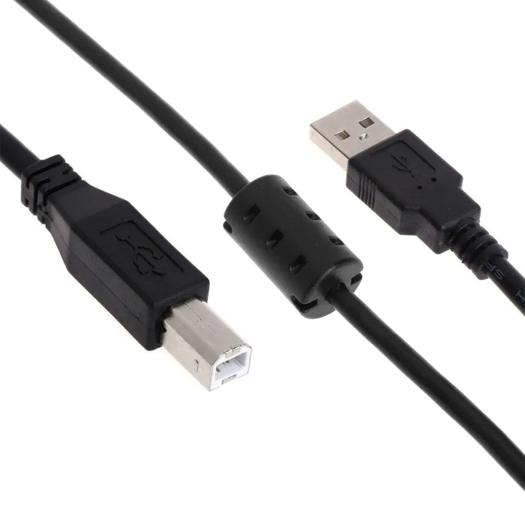 Кабель для печати USB 2 0 сканер принтера тип A штекер на B кабель синхронизации