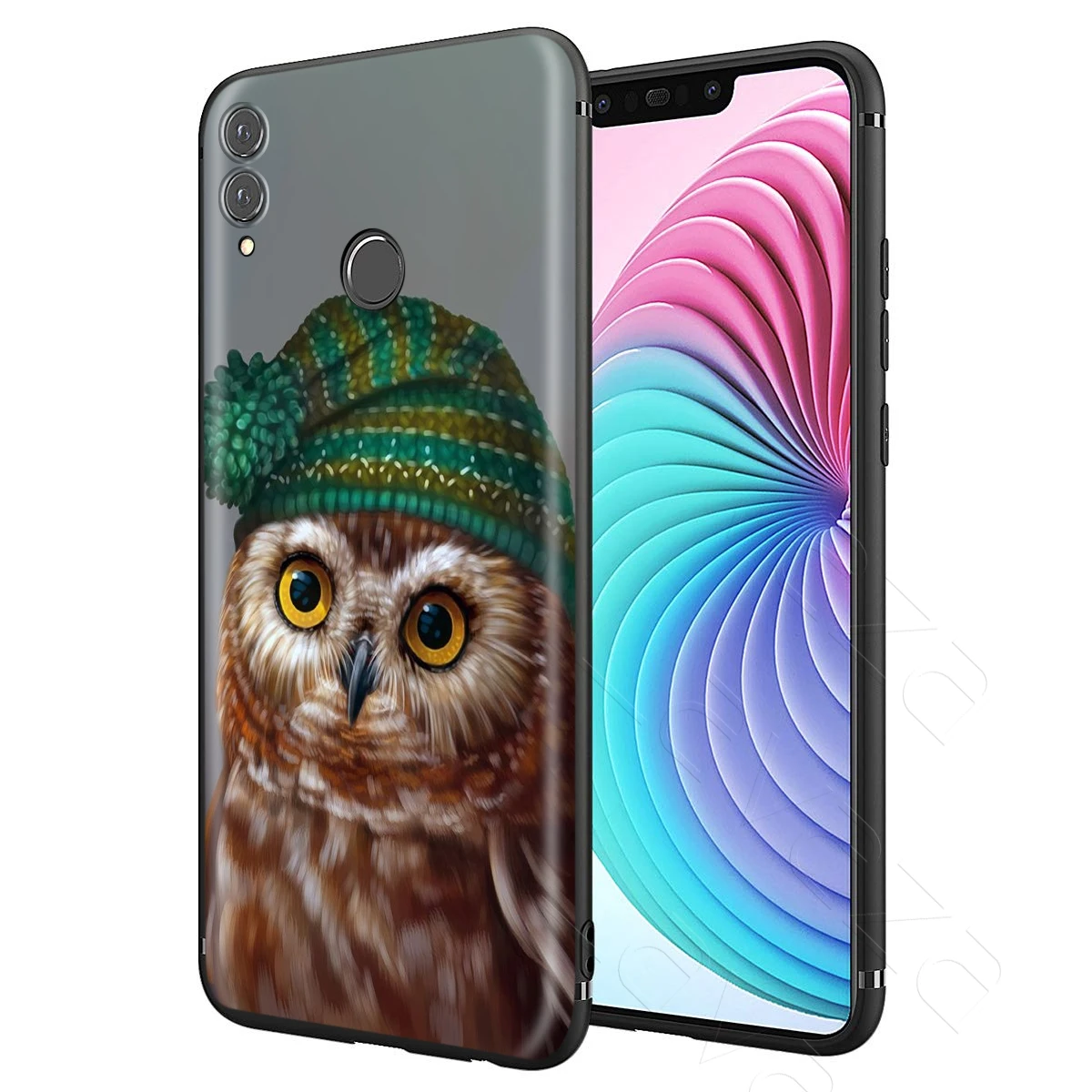 Чехол с изображением совы для Huawei Mate Y7 Y9 P8 P9 P10 P20 P30 P40 Max Lite Pro P Smart Mini |