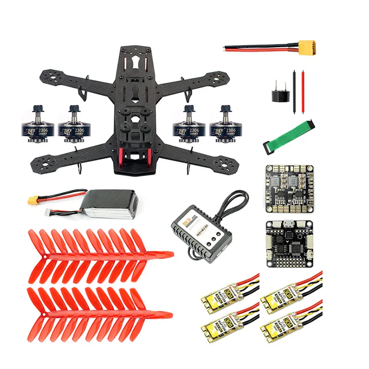 250 полный набор DIY FPV Квадрокоптер камера Дрон 250 мм карбоновая рама SP Racing F3 управление полетом Raptor BLS Pro-30A ESC 700TVL - Цвет: NO Camera
