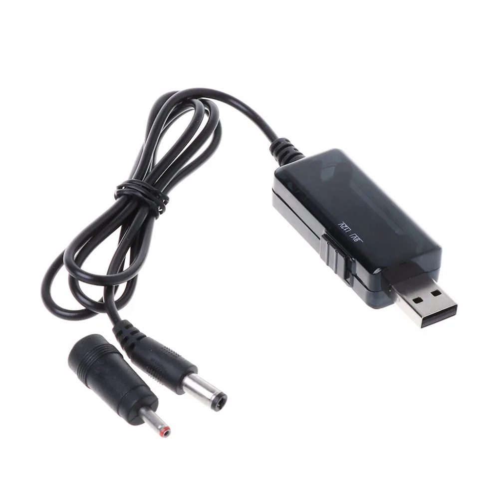 Повышающий преобразователь постоянного тока от 5 В до 9 в 12 USB адаптер с