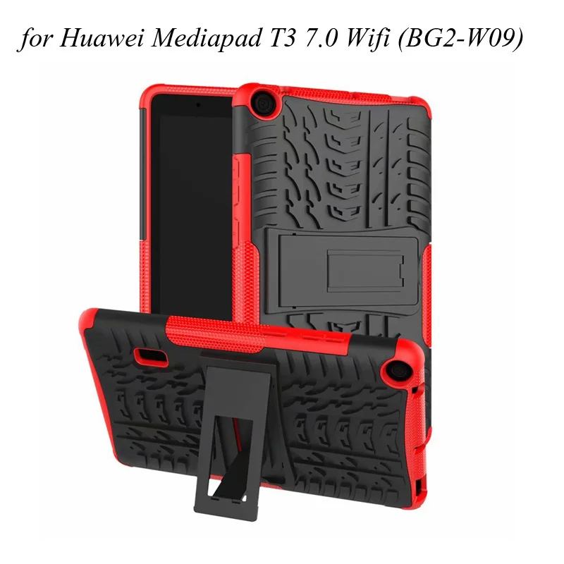 30 шт./лот, бронированная задняя крышка для huawei Mediapad T3 8,0 T3 7,0 Wifi BG2-W09 M5 8,4, гибридный чехол из ПК+ ТПУ