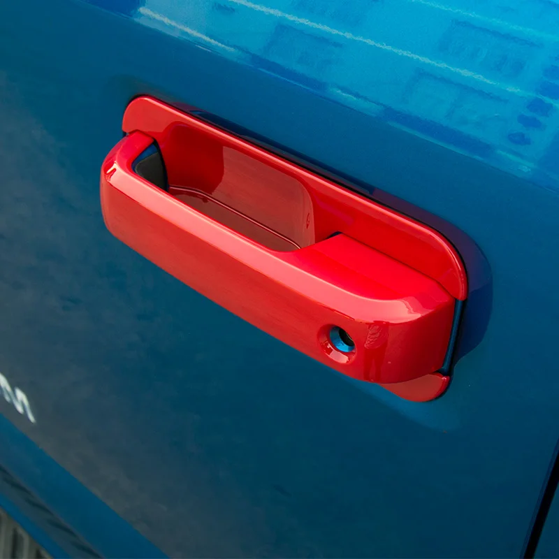 MOPAI 4 двери ABS наружная дверная ручка Декоративные наклейки для Ford F150 2014 2015 2016 2017