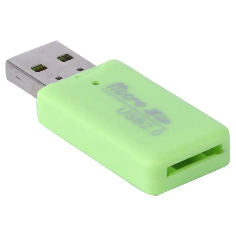 Портативный USB 2 0 кардридер для Micro SD/TF T Flash карт|Картридеры| |
