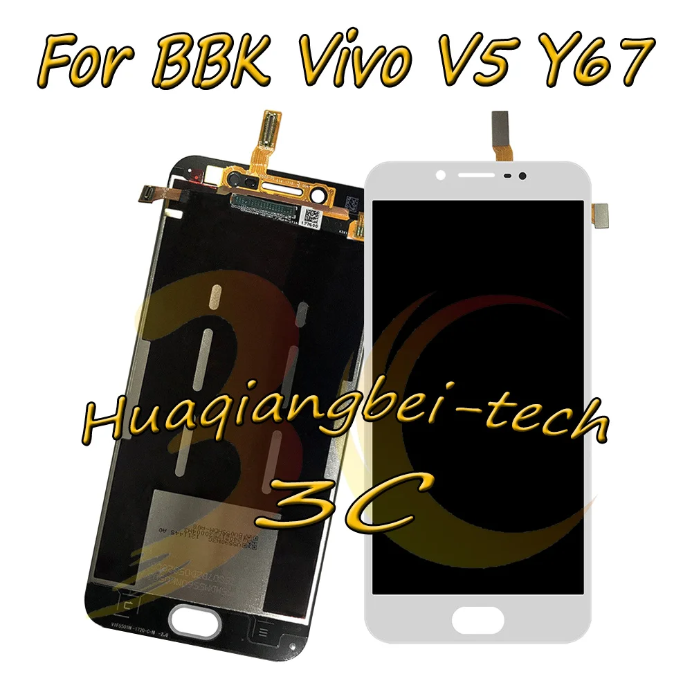 

5.5'' New For BBK Vivo V5 Y67 Full LCD Display + Touch Screen Digitizer Assembly 100% Tested With Tracking