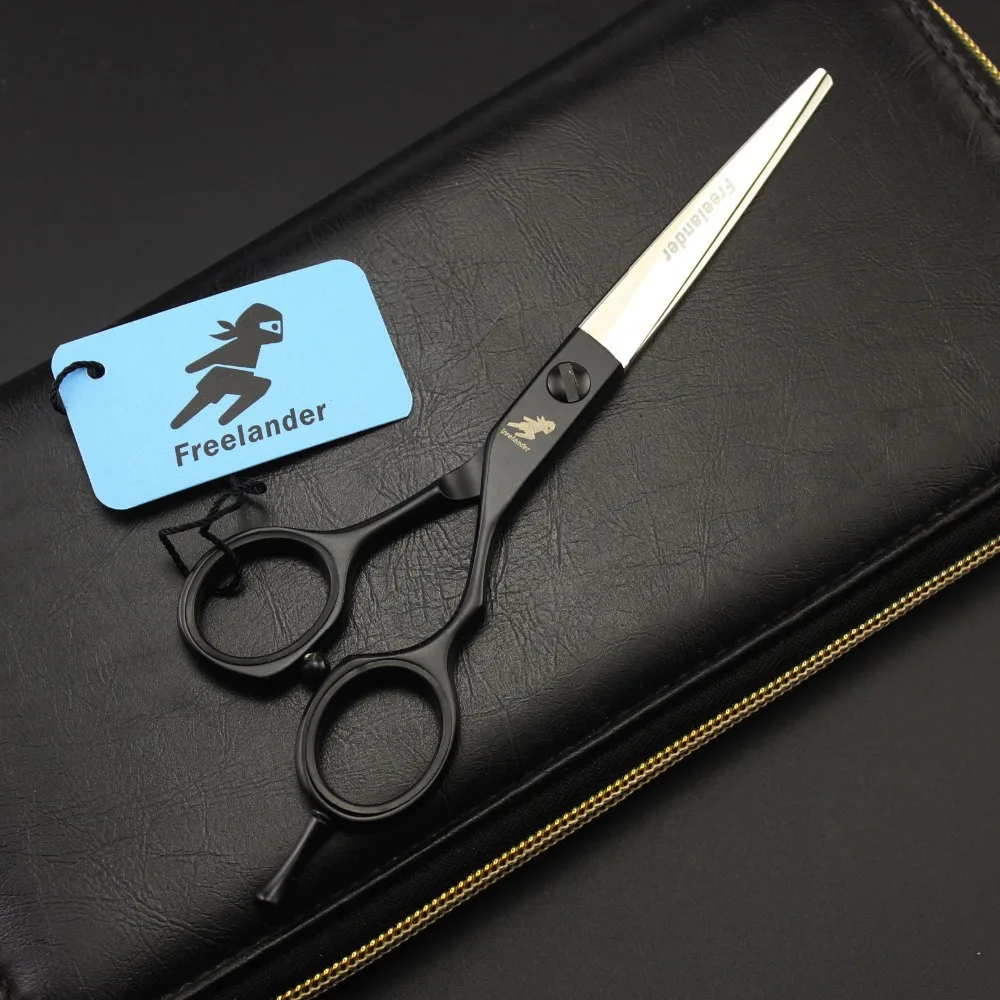 

6.0 inch black half-length paint hairdressing scissors straight scissors tooth scissors Liu Hai scissors fashion modeling tool