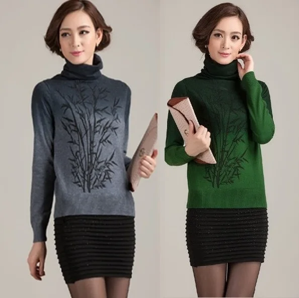 2014 fashion leisure women'sweater the spring autumn and winter big yards female cashmere sweater knitting coat | Женская одежда