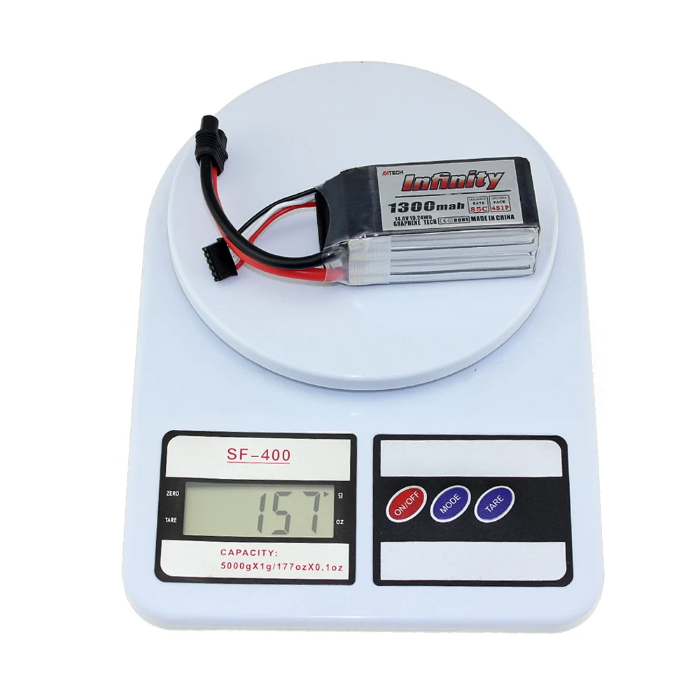 Infinity 4S 14,8 в 1500 мАч 1300 мАч 85C Графен LiPo аккумулятор Перезаряжаемый SY60 разъем поддержка 15C повышающее зарядное устройство