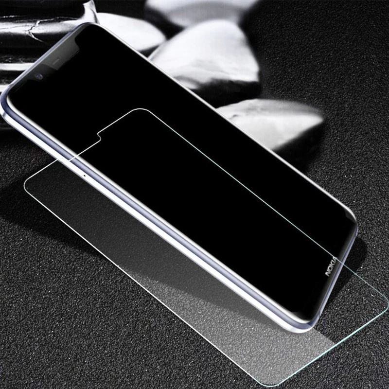 Protective Glass On For Nokia X6 Screen Protector Noka 7 Plus 8 2 3 6 5 Tempered Glas Sheet Tremp Safety 2.5D Film 9H | Мобильные