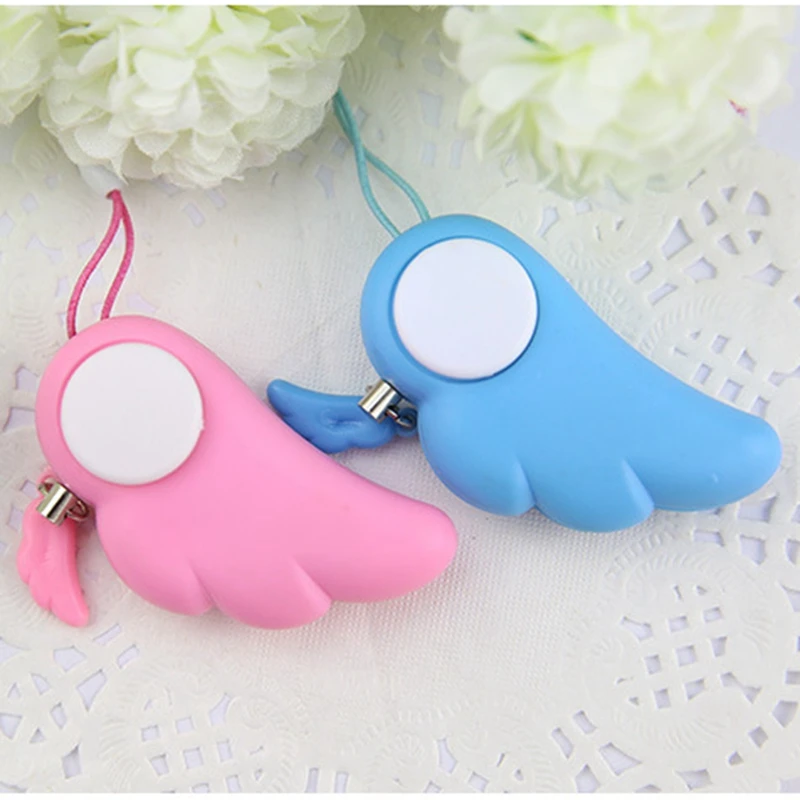 Милый автомобильный брелок с крыльями ангела для женщин и девочек анти волк