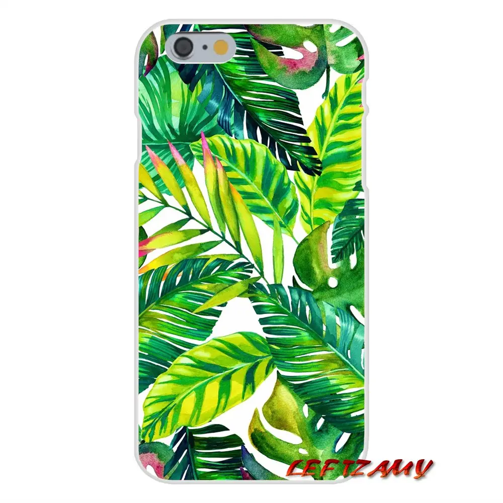 Растения кактус банановые листья для Samsung Galaxy S3 S4 S5 MINI S6 S7 edge S8 S9 Plus Note 2 3 4 5 8