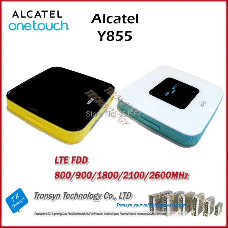 Оригинальный разблокированный LTE FDD 150 Мбит/с Alcatel One Touch Y855 4G MiFi роутер поддержка