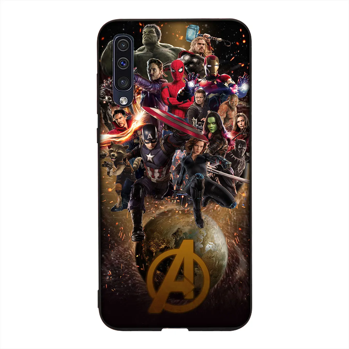 17 Yimaoc с принтами "Marvel", "Мстители", танос завершающей Мягкий силиконовый чехол для samsung Galaxy A70 A60 A50 A40 A30 A20 A10 A50S A40S A30S A20S A10S - Цвет: 17