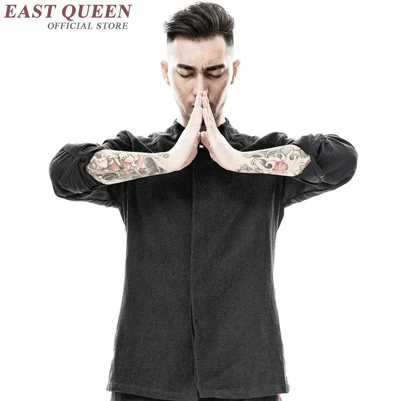 Блейзер с воротником стойкой традиционный китайский костюм мужской азиатская