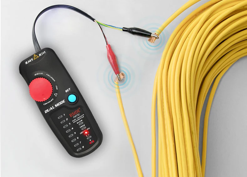 FWT82 RJ11 RJ45 Cat5 Cat6 телефонный провод трекер Tracer тонер Ethernet LAN Сетевой кабель тестер детектор линия Finder