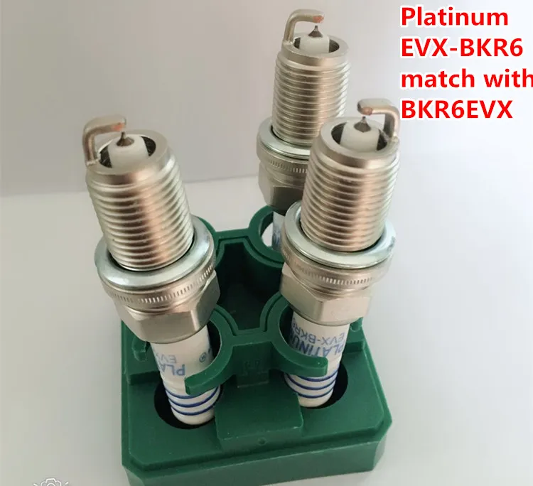 Лидер продаж платиновая Свеча зажигания NPL EVX BKR6 4 шт для BKR6EVX BKR6E BKR6EIX bkr6ед BKR6EY BKR6ETP