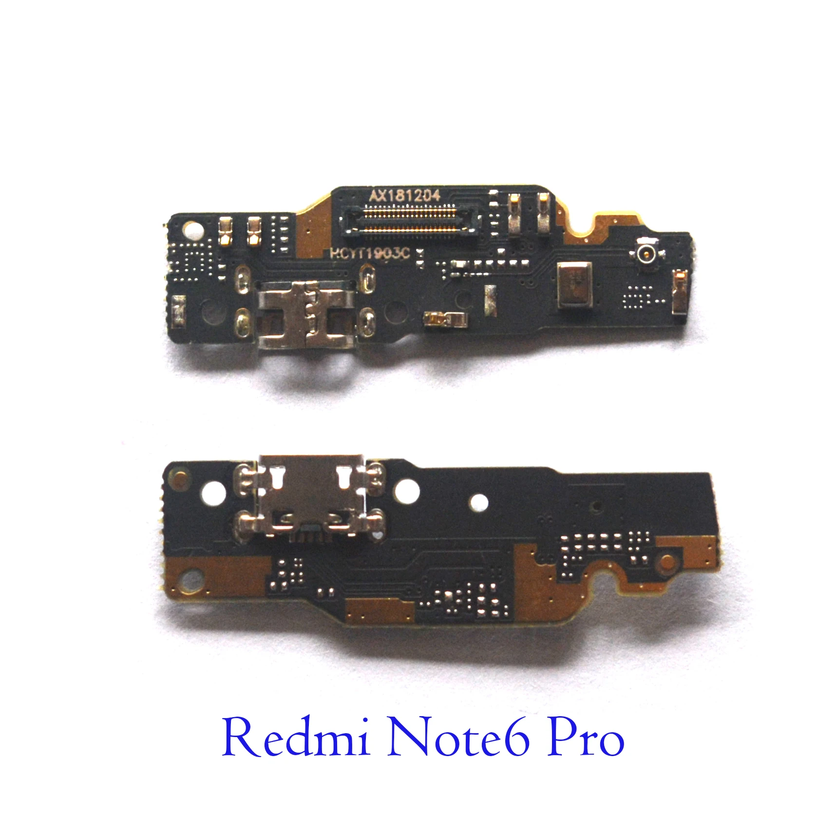 

For xiaomi Redmi Note 6 Pro Note6 Pro Micro USB Charging Dock Charging PCB Board Ribbon Flex Mainboard Cable Connector