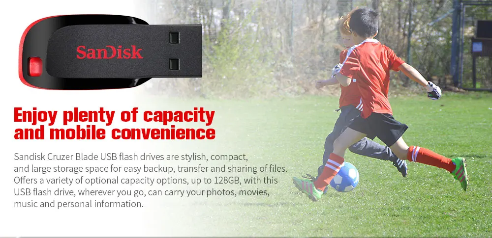 SanDisk USB флэш-накопитель форма лезвия U диск 4 ГБ 8 ГБ 16 ГБ 32 ГБ 64 ГБ 128 ГБ флеш-накопитель USB 2,0 карта памяти SDCZ50 для планшета и телефона