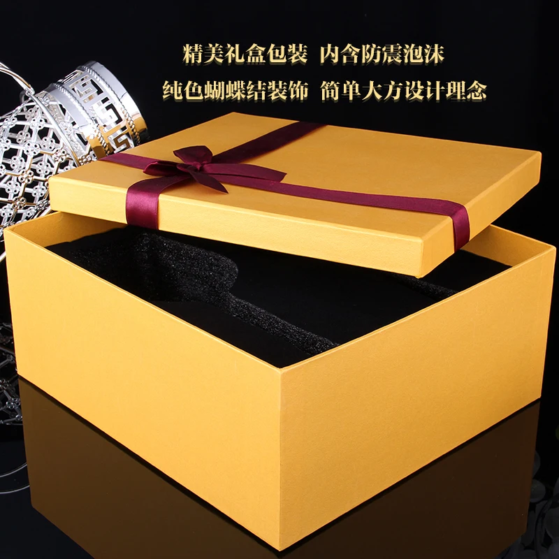 Большая чашка для вина hanap серебристый металлический с кристаллами Подарочная