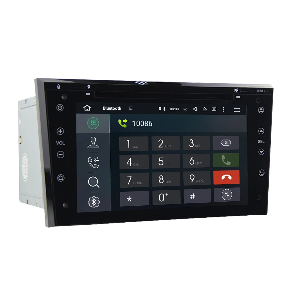 Автомагнитола Eunavi 2 din 4 ядра Android 9 0 GPS навигация стерео для Vauxhall Opel Astra H G Vectra Antara
