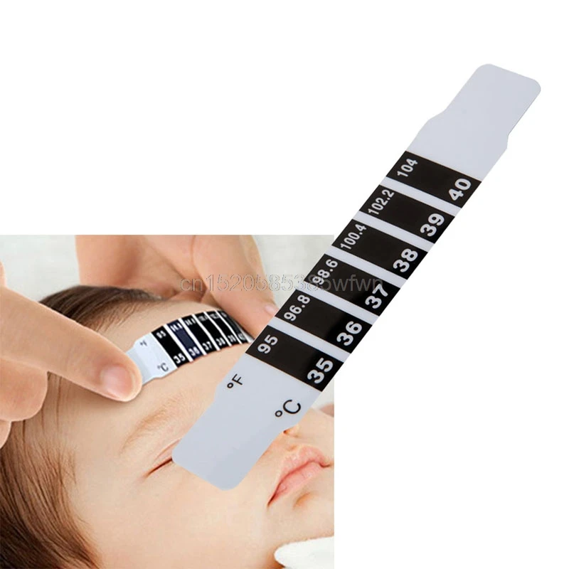 1 PAC Baby Thermometer Reusable Flexible Toddler Forehead Care Health Monitors #HC6U# Drop shipping |