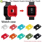 Цветной Мягкий ТПУ защитный силиконовый чехол для Xiaomi Amazfit Bip BIT PACE Lite Youth Watch защитный чехол