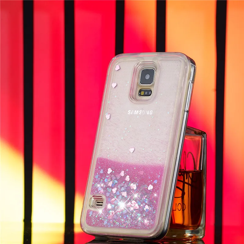 TRISEOLY ТПУ чехол для Samsung Galaxy S5 I9600 SM G900 5 1 &quotтелефон Funda зыбучий песок водопад задняя