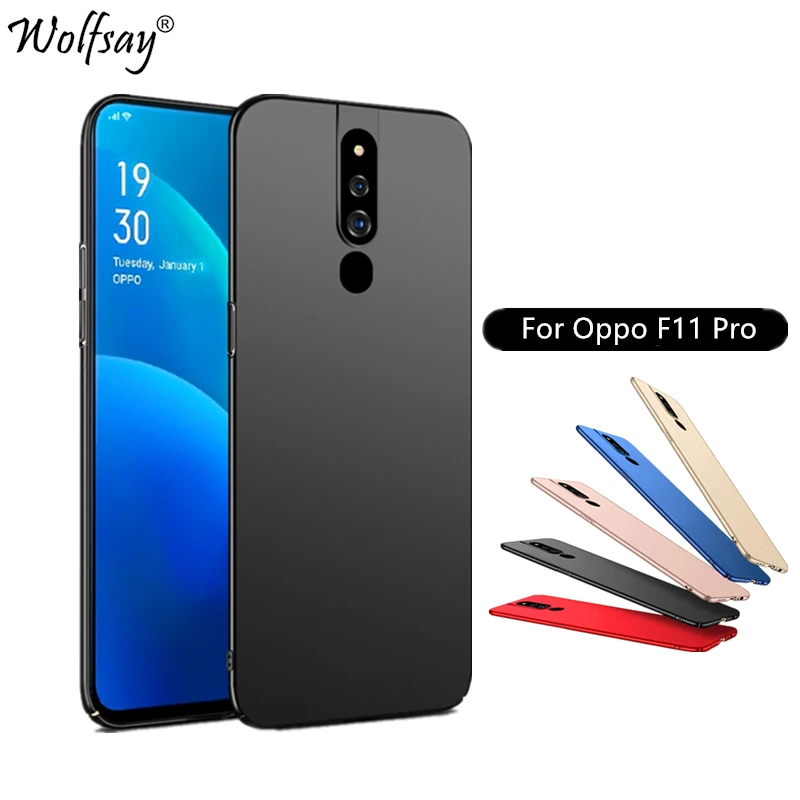 Чехол для Oppo F11 Pro Чехол A9 ультра тонкий классический гладкий матовый PC чехол для телефона для Oppo F11 Pro Чехол для Coque Oppo F11 Pro Чехол