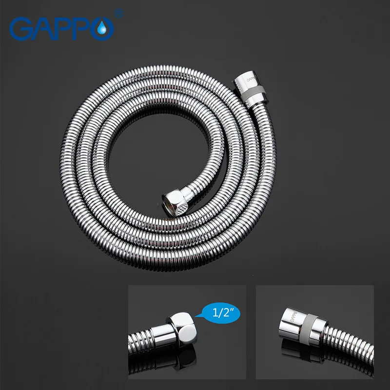 

GAPPO Shower Hose Soft Shower Pipe Flexible Bathroom Water Pipe Common Plumbing Hoses Showerhead Pipe