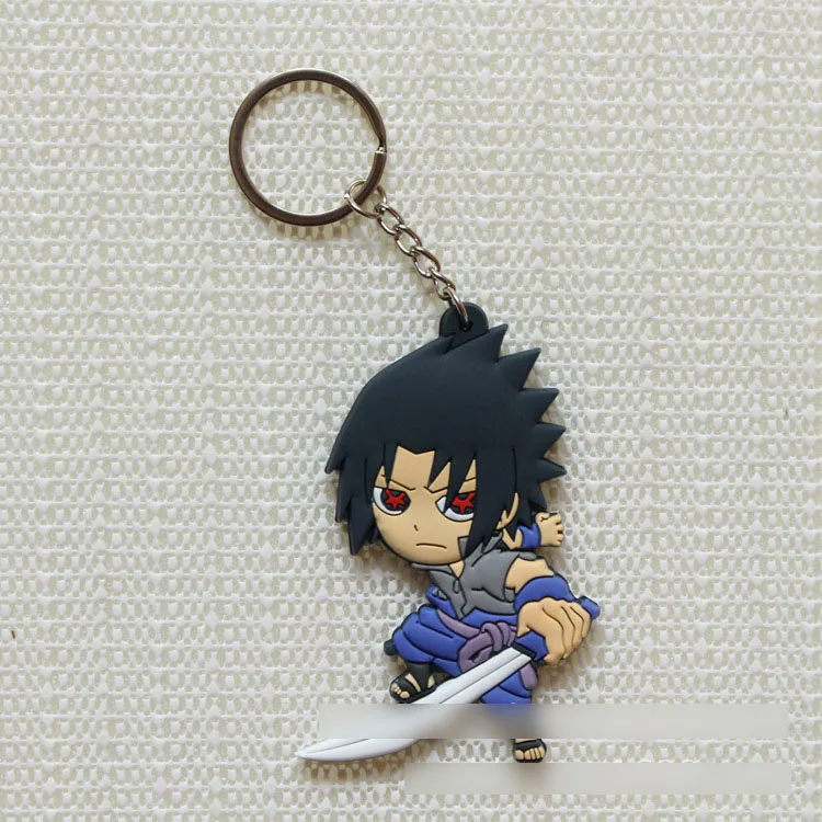 Cute keychain Figure Uzumaki Haruno Sakura Uchiha Sasuke Jiraiya Gaara GamaKichi ornaments Kids Birthday Christmas Gifts Toys | Игрушки и