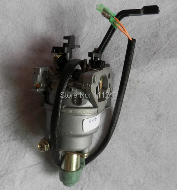 

CARBURETOR ASSY W/ SOLENOID MANUAL CHOKE FOR HONDA GX390 188F E* 6500 5KW GENSET CARB 6.5KW GENERATOR CARBURETER