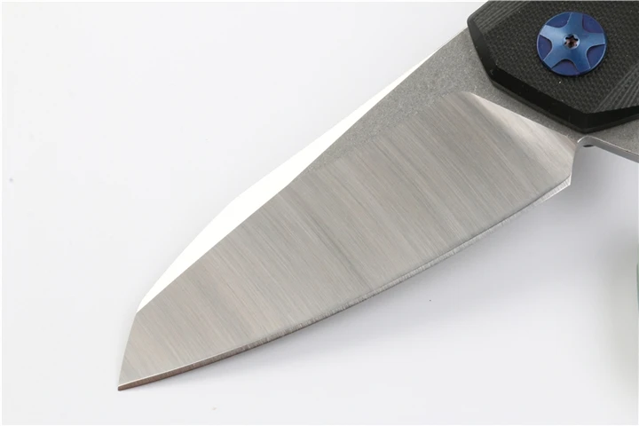 Тактический складной нож ZT0456 D2 клинок С флиппером и шарикоподшипником рукоятка