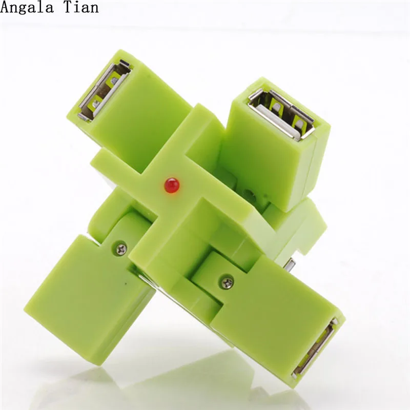 Сплиттер usb хаб Angala Tian новый сплиттер в стиле кирпича четыре интерфейса