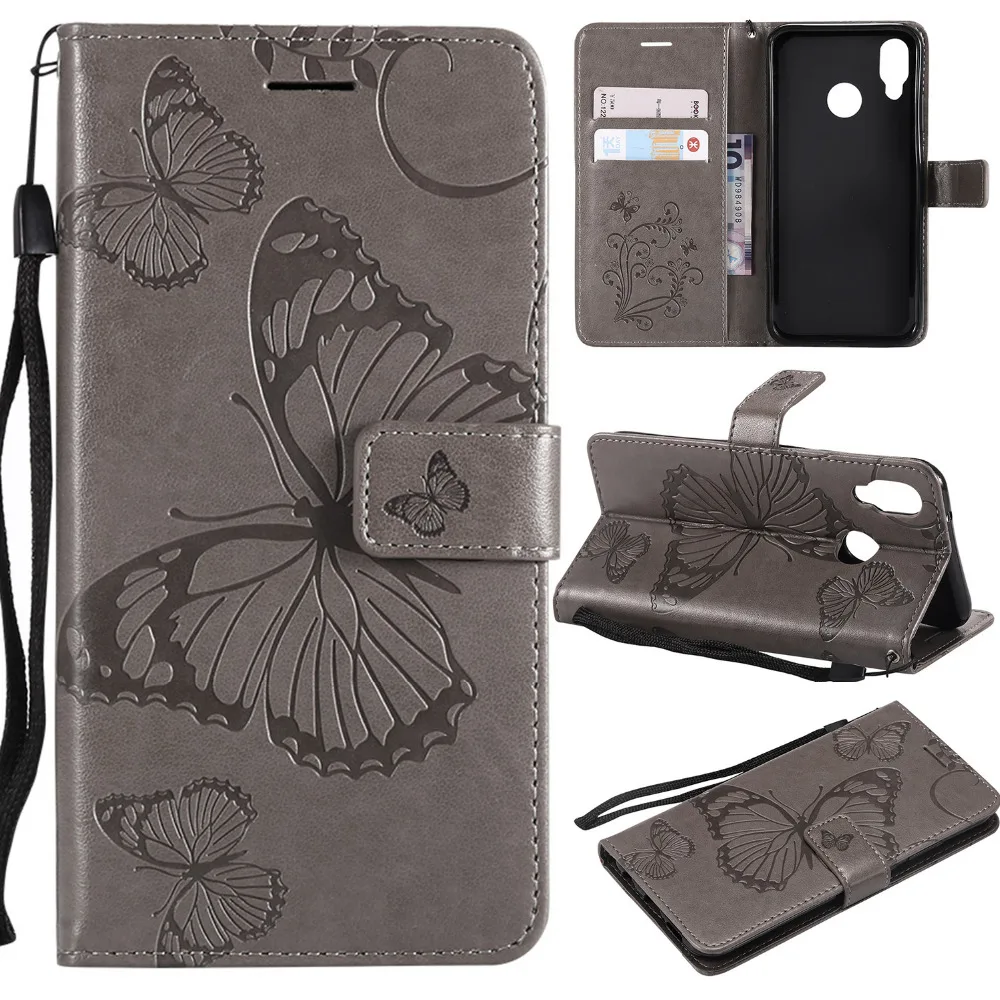 UTOPER For Huawei P20 Lite Case Pro PU Leather Flip Luxury Fundas Cover |