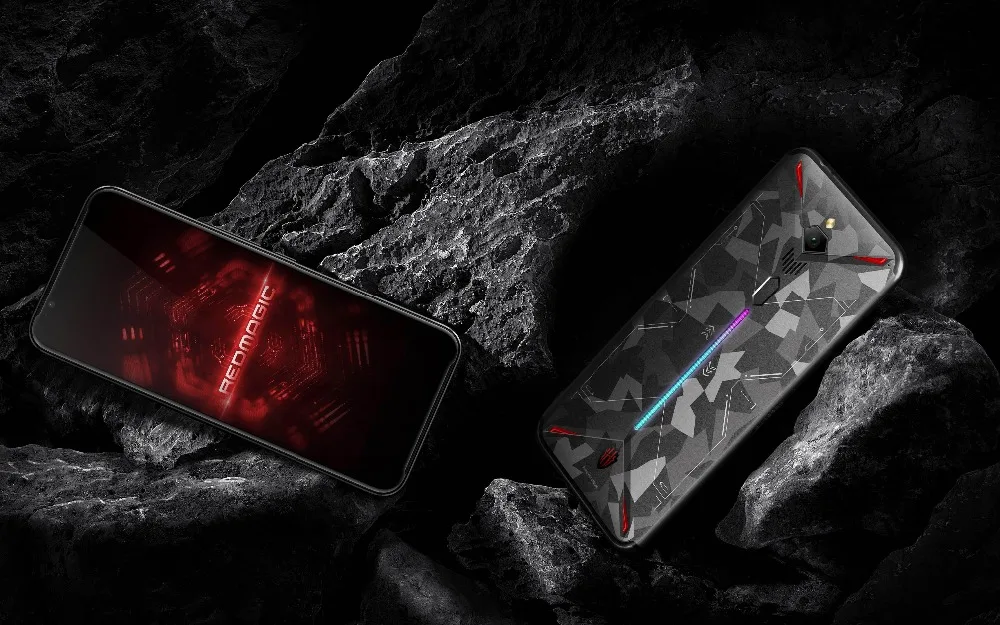 Игровой мобильный телефон Nubia Red Magic 3, 6,65 дюймов, 8 ГБ ОЗУ, 128 Гб ПЗУ, Восьмиядерный процессор Snapdragon 855, Android 9,0, 48 МП, 5000 мАч, Samrtphone