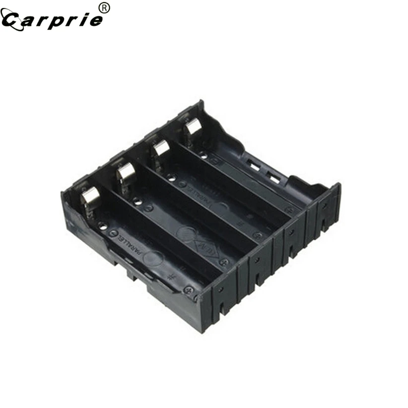CARPRIE пластиковая перезаряжаемая батарея футляр для 4x18650 4 слота DIY зажим батарей