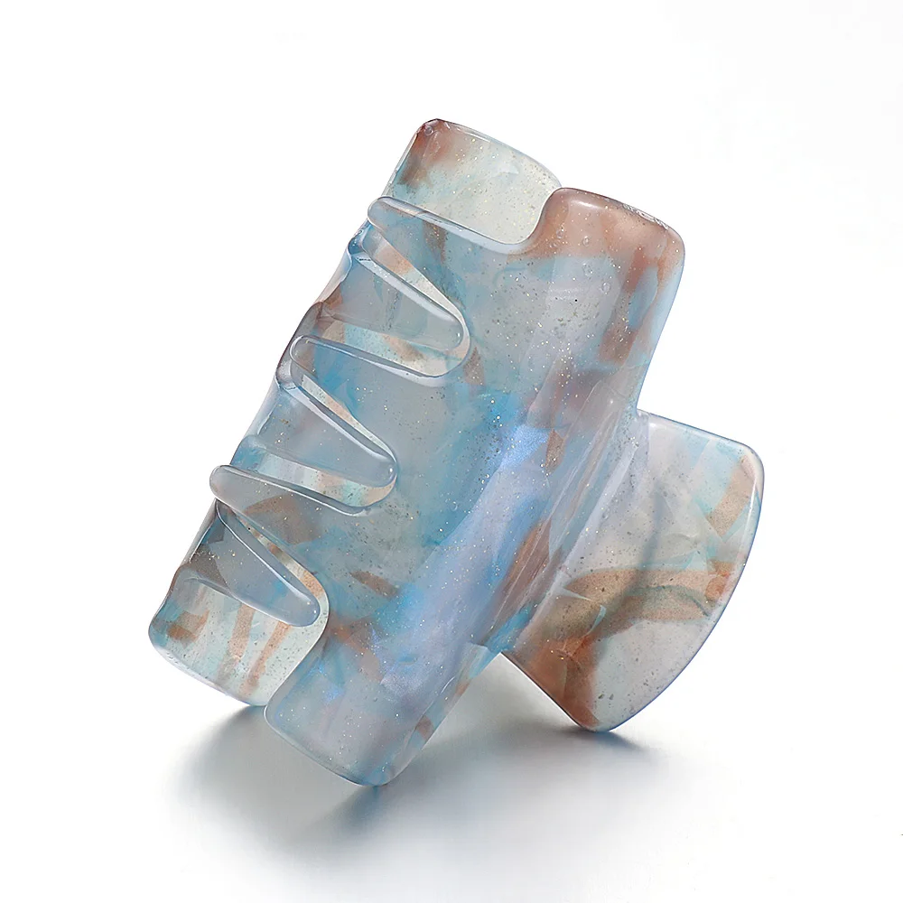 

Hair Claw Clips Barrette Clamp Jelly Colors Acrylic Ponytail Crab Girls Hair Updo Hairpin Hair Styling Accessories For Women