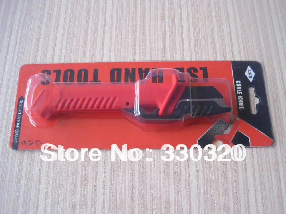 Нож для зачистки кабеля тросовой нож со сменным лезвием