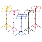 Складной штатив для музыки с простыней, легкий держатель-подставка, водонепроницаемая сумка для переноски, для скрипки, пианино, гитары, музыкальных представлений