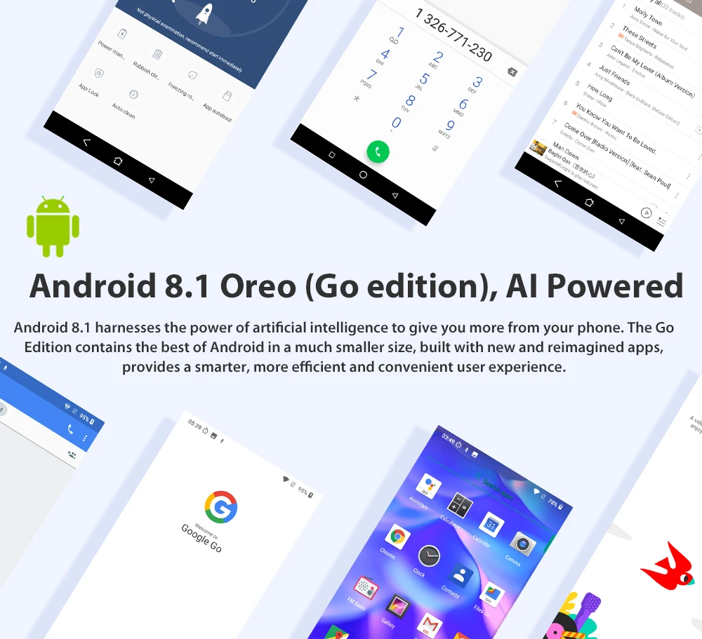 Blackview A60 смартфон 4080 мАч Android 8,1 13 МП Двойная камера мобильный телефон MT6580A четырехъядерный 6," экран капли мобильный телефон
