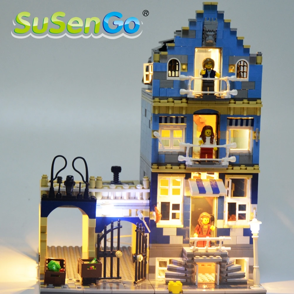 

SuSenGo Led Light Kit For 10190 Compatible With 15007