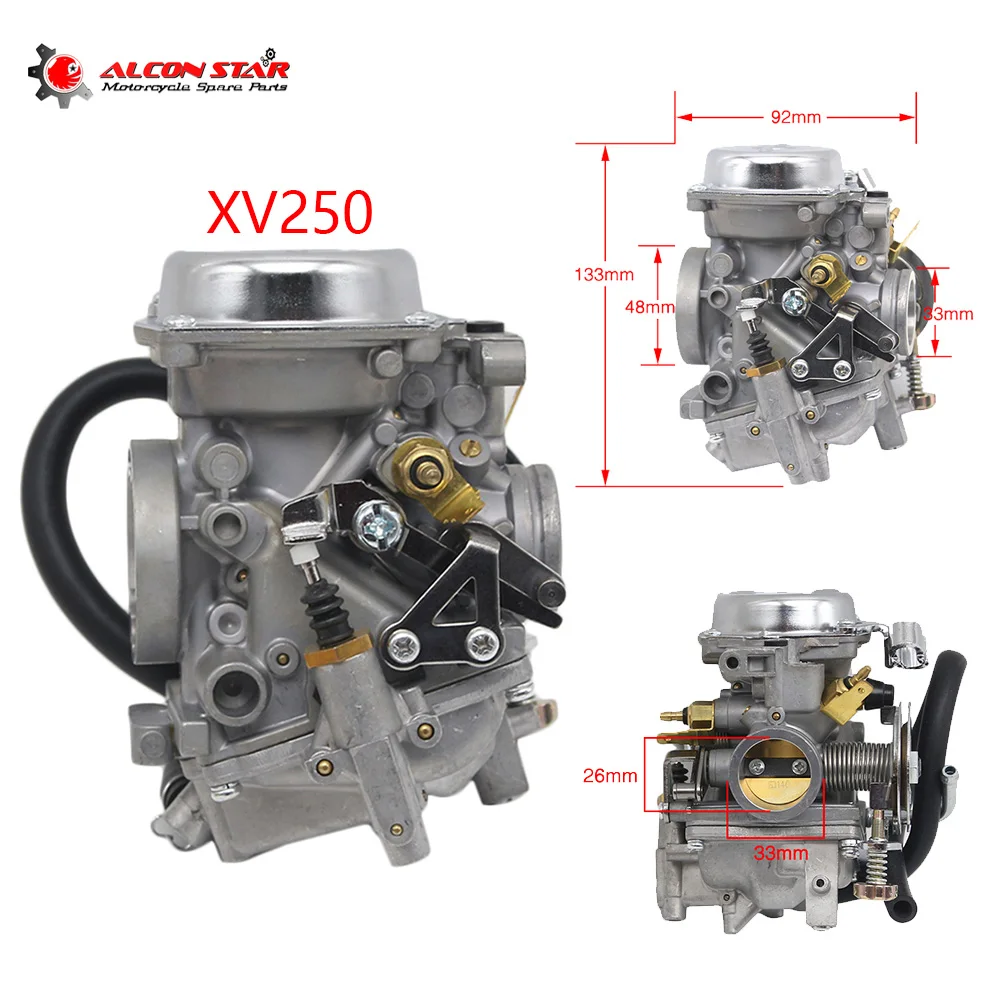 Карбюратор мотоциклетный Alconstar 26 мм для Yamaha Virago XV250 Route 66 XV125 V star 250|Карбюратор| |